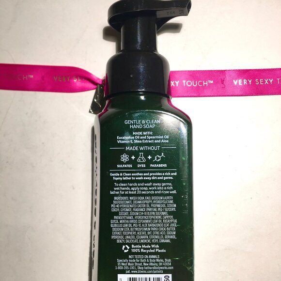 BBW Bath Body Works Candle Soap Spray Mist Gel Bundle 5 Piece Set Eucalyptus NEW - Picture 4 of 6